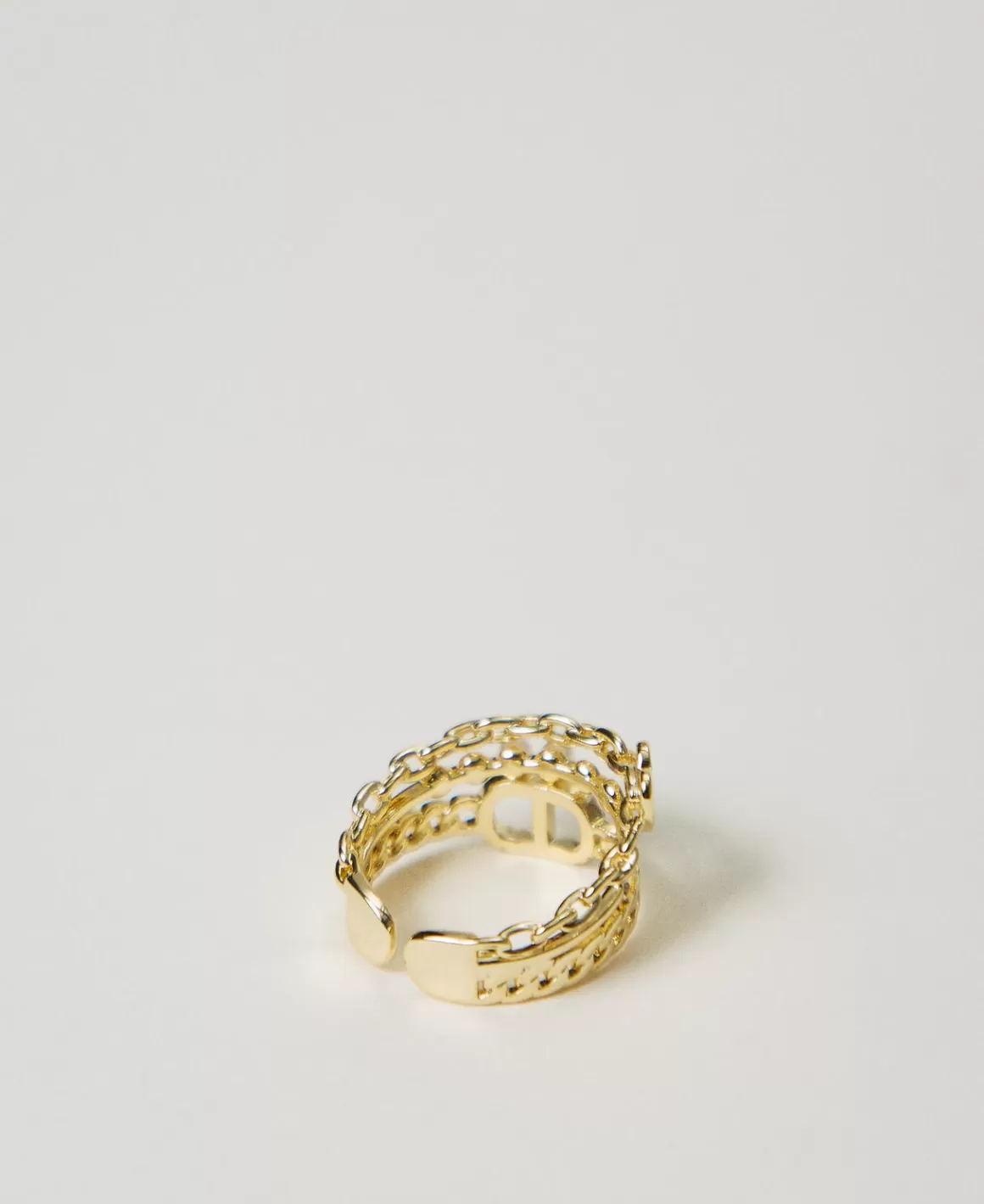 TWINSET Milano Bijoux*Bague Avec Perles Et Oval T New Gold