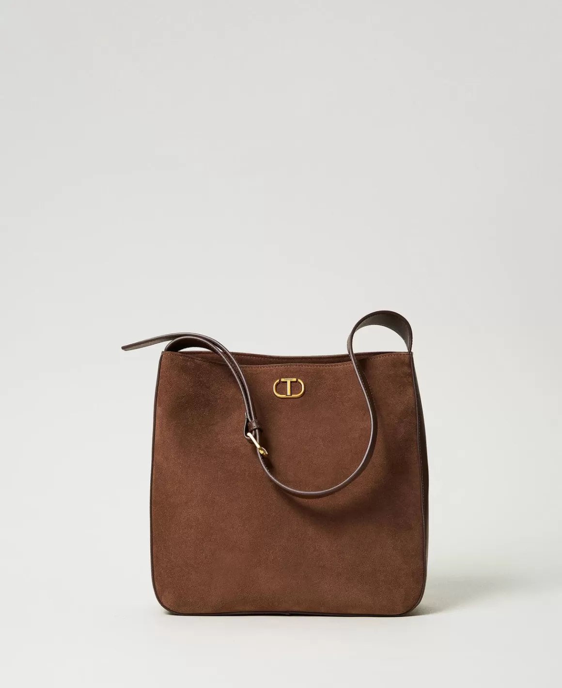 TWINSET Milano Besaces | Sacs Porté Épaule*Besace «Chelsea» En Cuir Marron Fondant