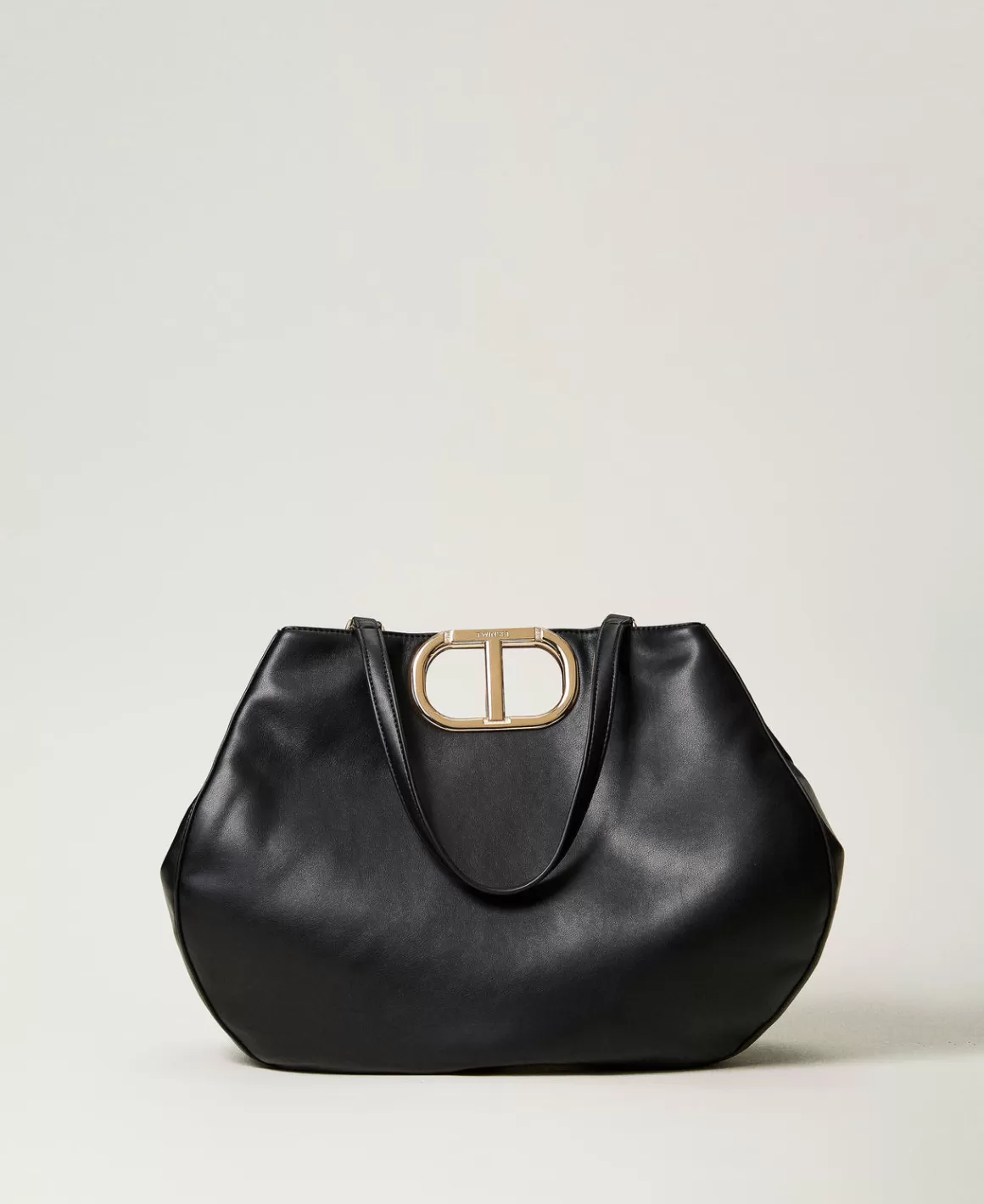 TWINSET Milano Cabas | Sacs Porté Épaule*Cabas «Lila» Avec Anse Oval T Noir