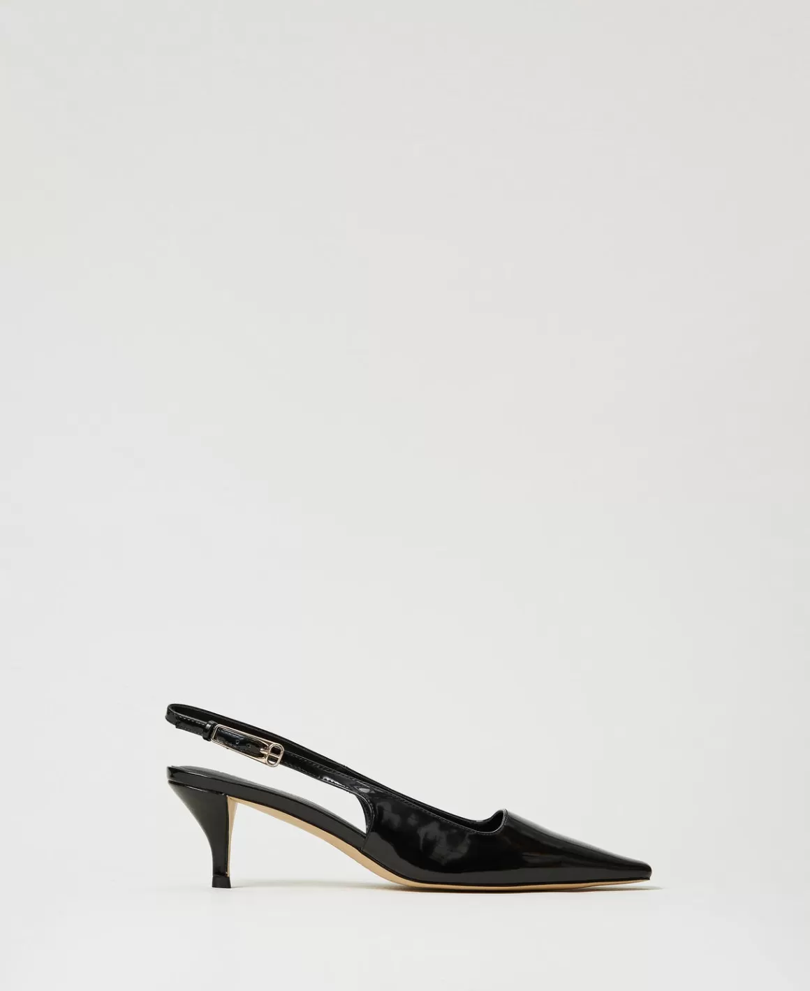 TWINSET Milano Chaussures À Talons | Escarpins Et Sandales*Escarpins Slingbacks Vernis Noir