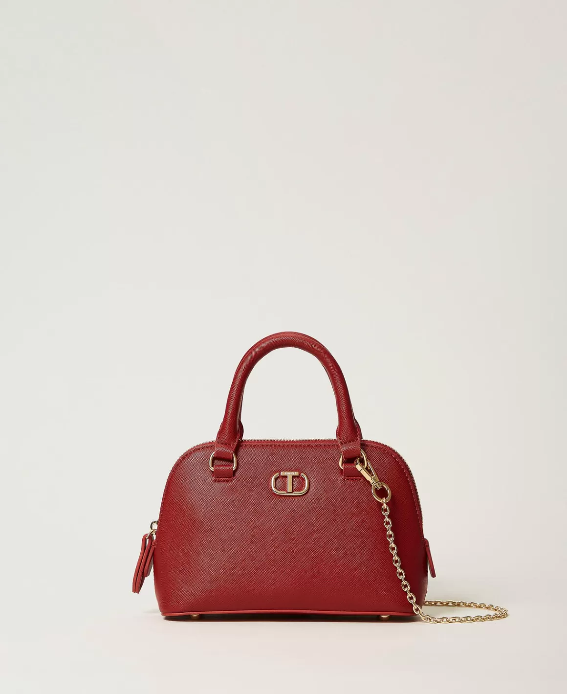 TWINSET Milano Mini Sacs | Sacs Porté Épaule*Mini Sac à Bandoulière Avec Oval T Rouge Pompéien