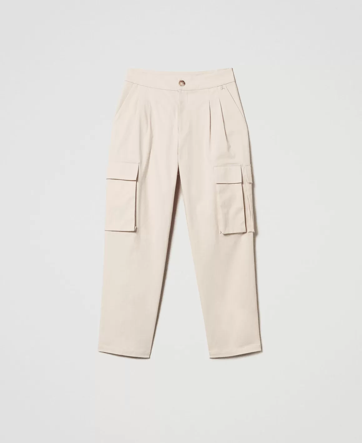 TWINSET Milano Pantalons Cargo*Pantalon Cargo Avec Poches Asymétriques Rose Cloud Pink