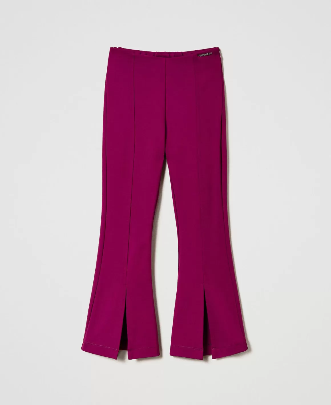 TWINSET Milano Pantalons Et Jeans*Pantalon évasé Avec Fente Magenta Purple