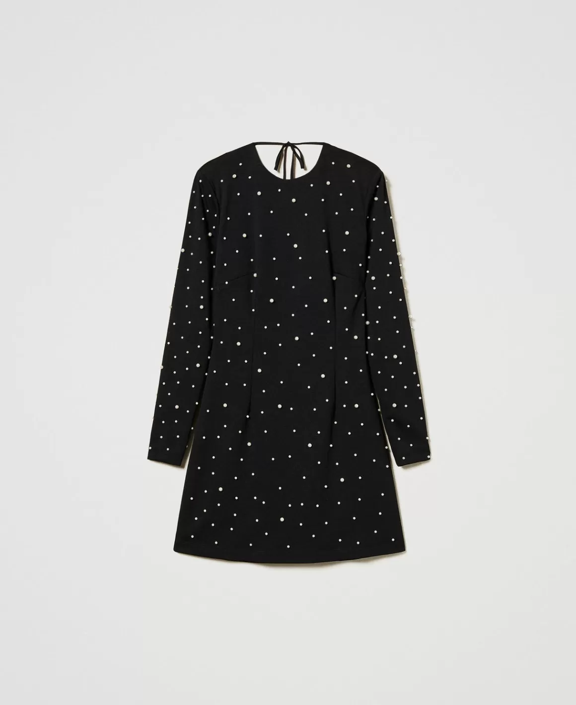 TWINSET Milano Robes Élégantes | Robes Courtes*Robe Courte Avec Perles Noir