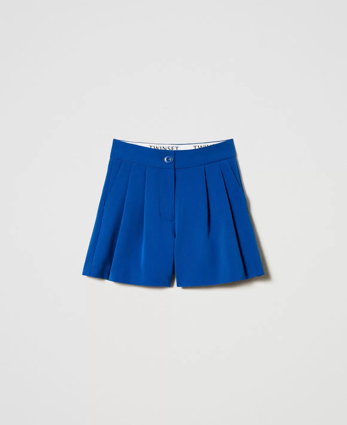 TWINSET Milano Pantalons Et Jeans*Short En Flanelle Bleu « Surf »