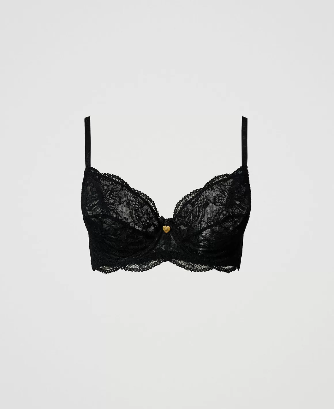 TWINSET Milano Sous-Vêtements Et Vêtements De Nuit*Soutien-gorge à Armatures En Dentelle Noir