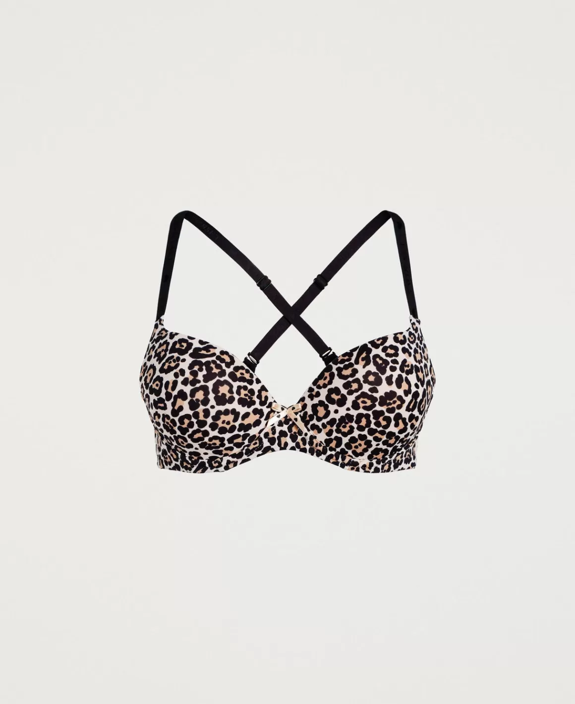 TWINSET Milano Sous-Vêtements Et Vêtements De Nuit*Soutien-gorge Push-up (bonnets B) Léopard