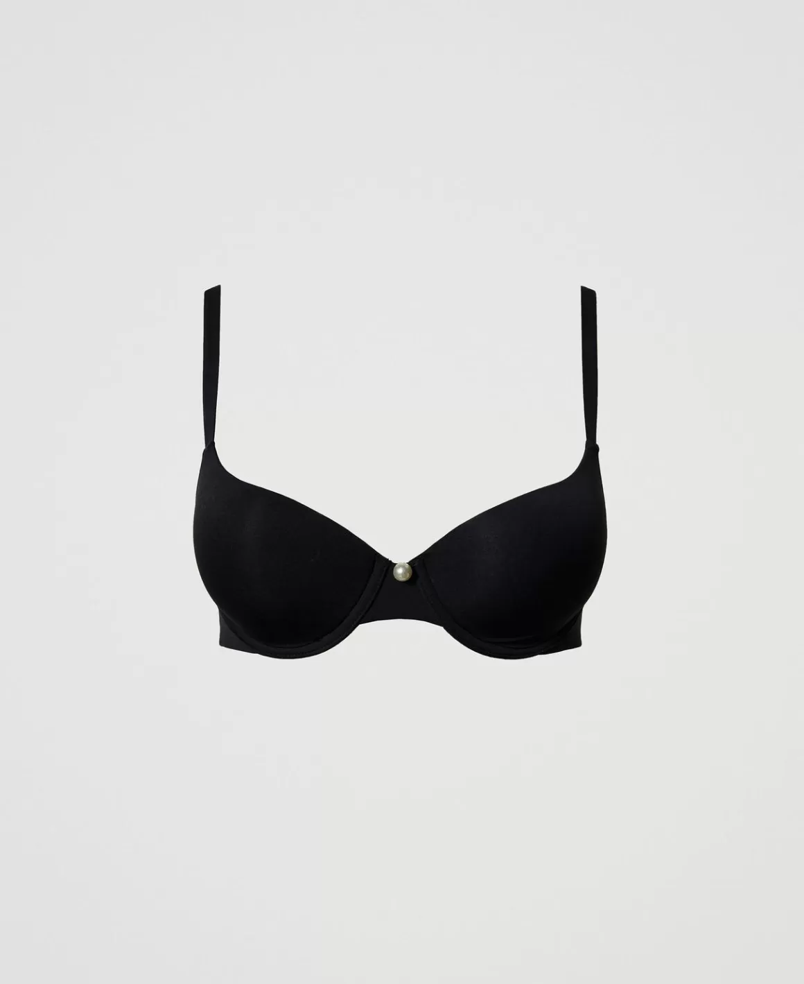 TWINSET Milano Sous-Vêtements Et Vêtements De Nuit*Soutien-gorge Push-up En Charmeuse Noir