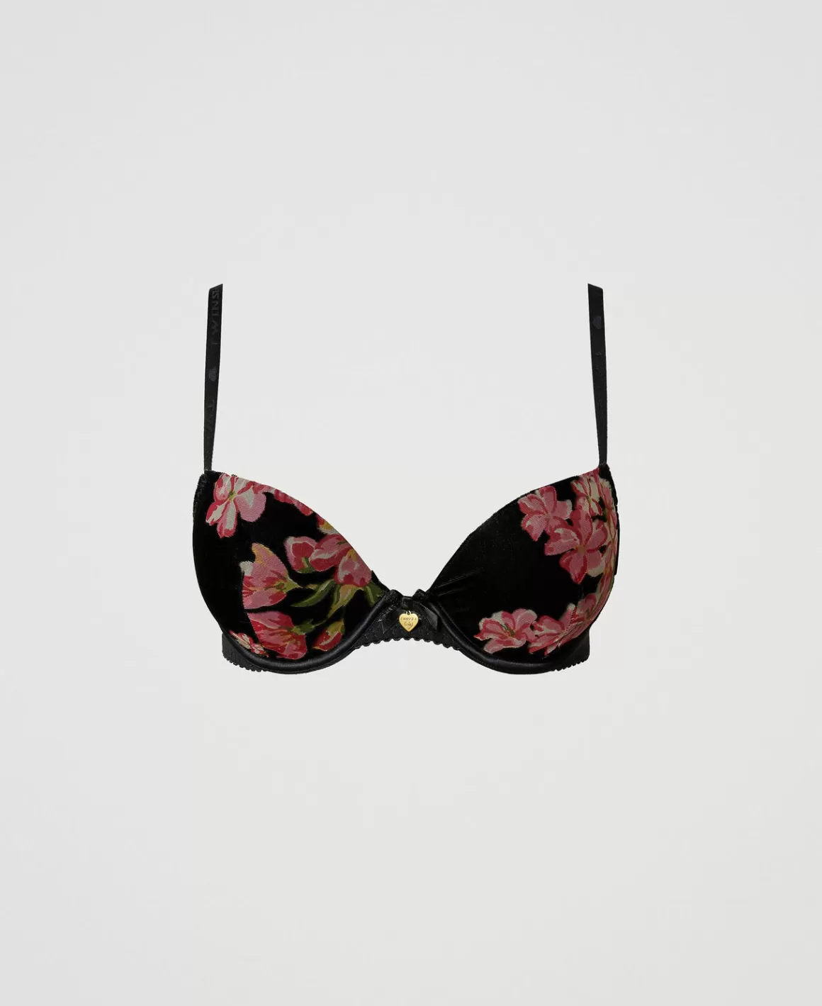 TWINSET Milano Sous-Vêtements Et Vêtements De Nuit*Soutien-gorge Push-up En Velours Dévoré Multicolore Blooming